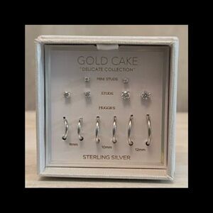 ⚡️Gold Cake Delicate Collection Six Earring Set